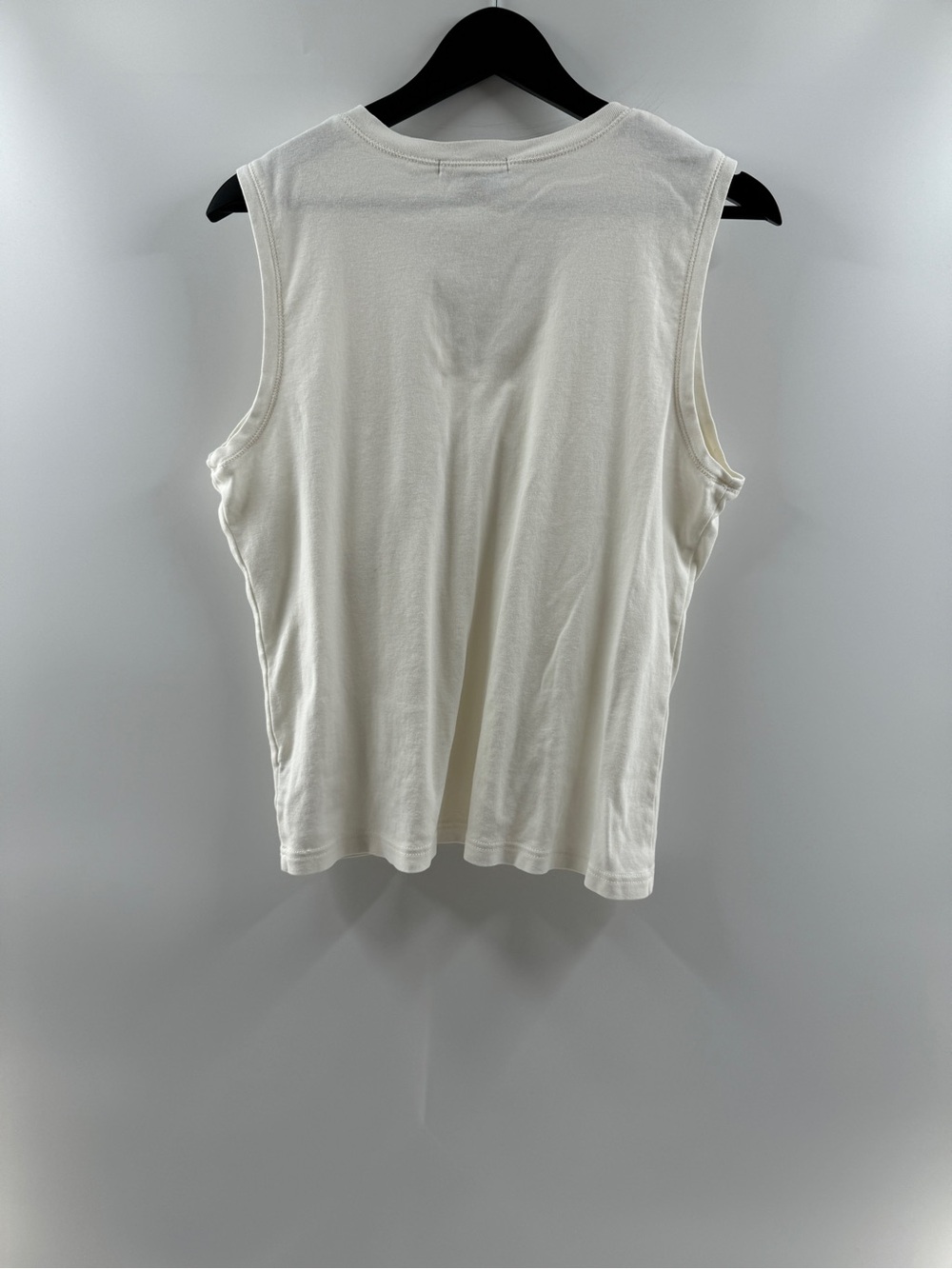 American Living White Ruffle V-Neck Top – Women's XL - Picture 5 of 7